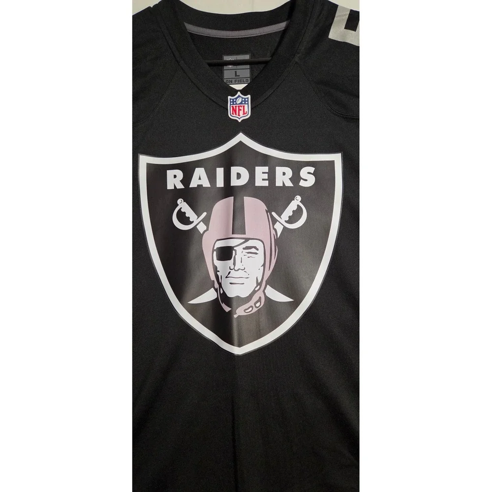 Mens Large Oakland Raiders Nike Football Jersey, NWOT